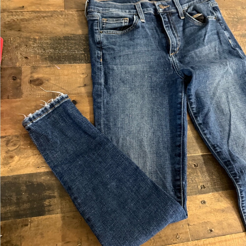 Joe's Jeans Blue Skinny Jeans Medium Indigo